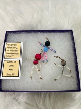 Handmade Worry Charms for Anxiety and Worrying Thoughts
